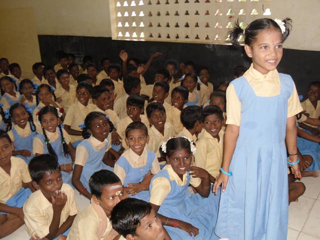 Vidyarambam Students