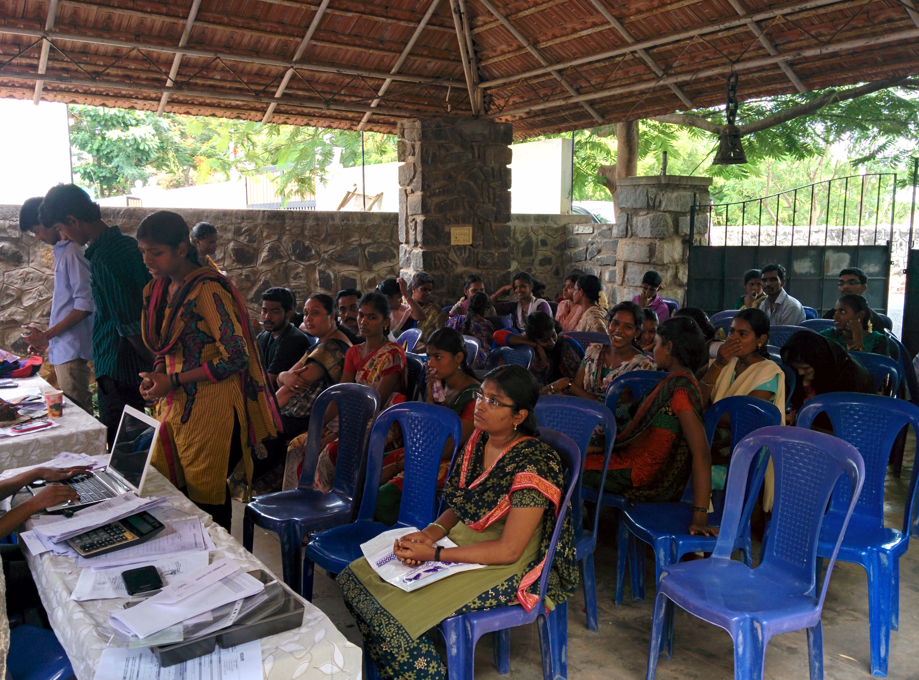 Incoming students at the counselling